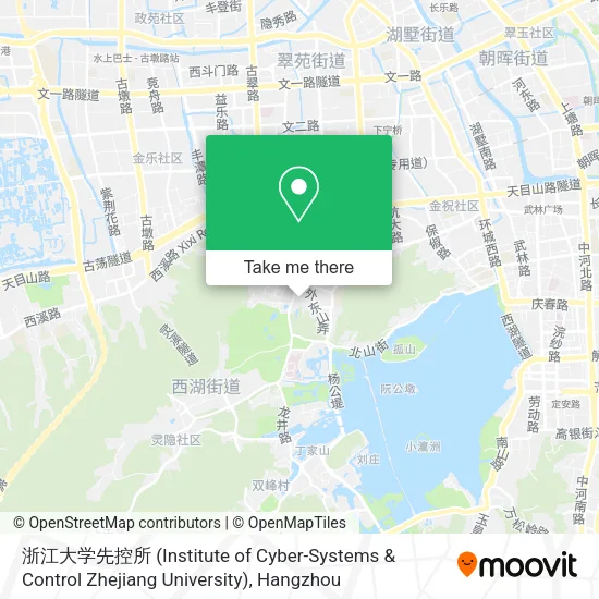 浙江大学先控所 (Institute of Cyber-Systems & Control Zhejiang University) map