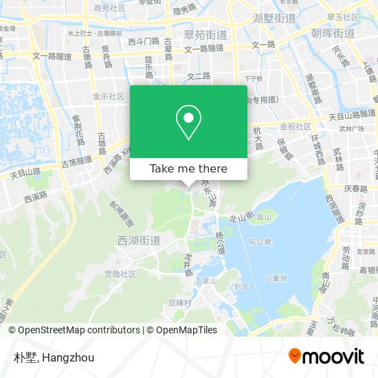 朴墅 map