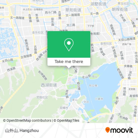 山外山 map