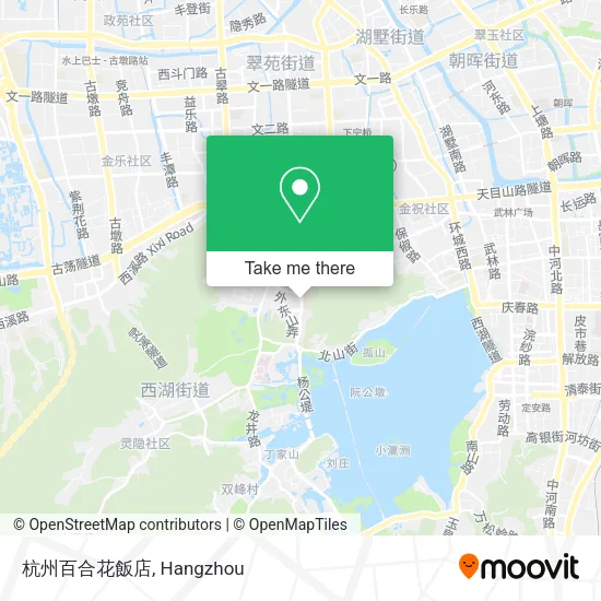 杭州百合花飯店 map