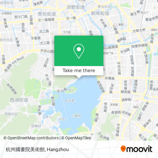 杭州國畫院美術館 map