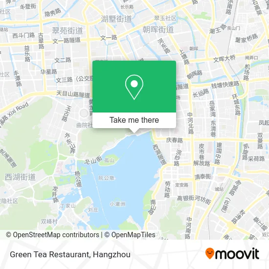 Green Tea Restaurant map