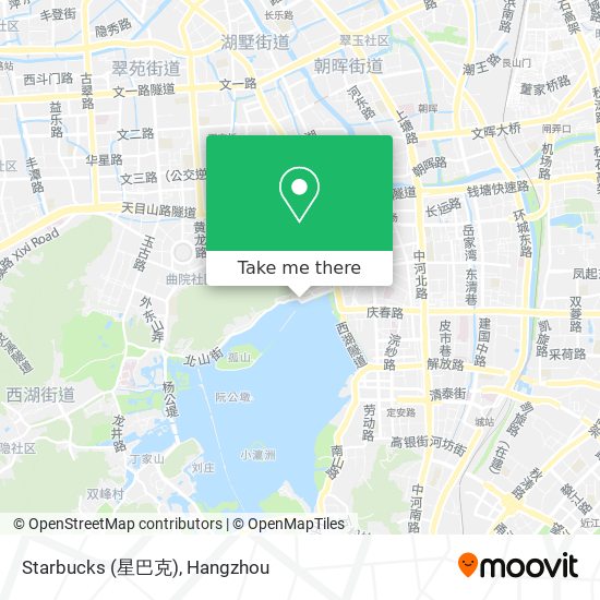 Starbucks (星巴克) map