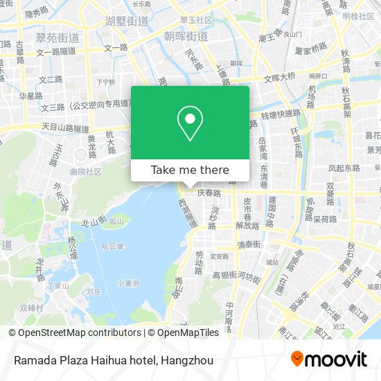 Ramada Plaza Haihua hotel map