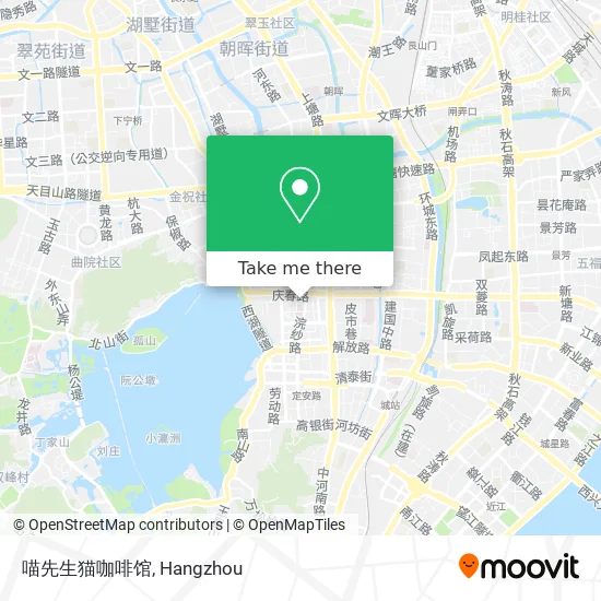 喵先生猫咖啡馆 map