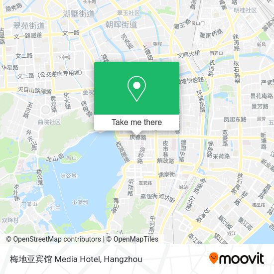 梅地亚宾馆 Media Hotel map