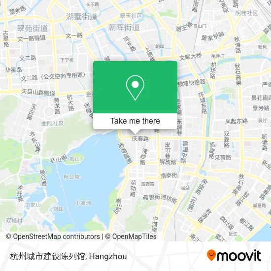 杭州城市建设陈列馆 map