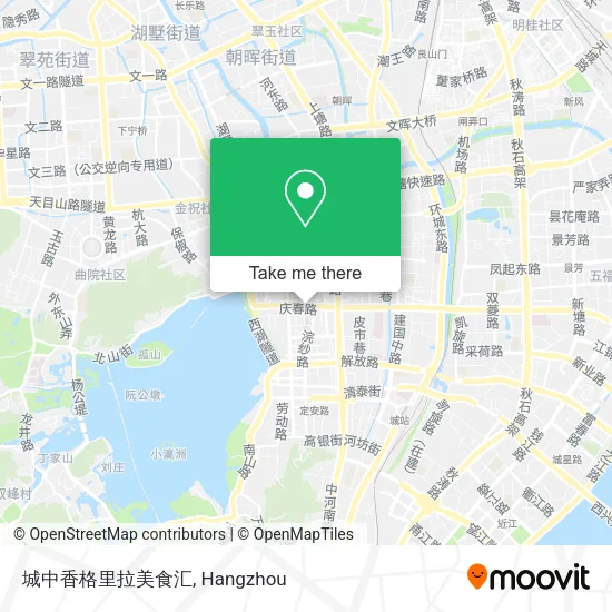 城中香格里拉美食汇 map