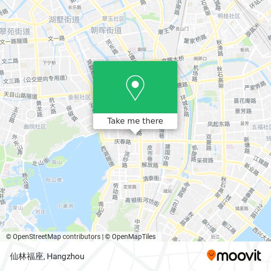 仙林福座 map