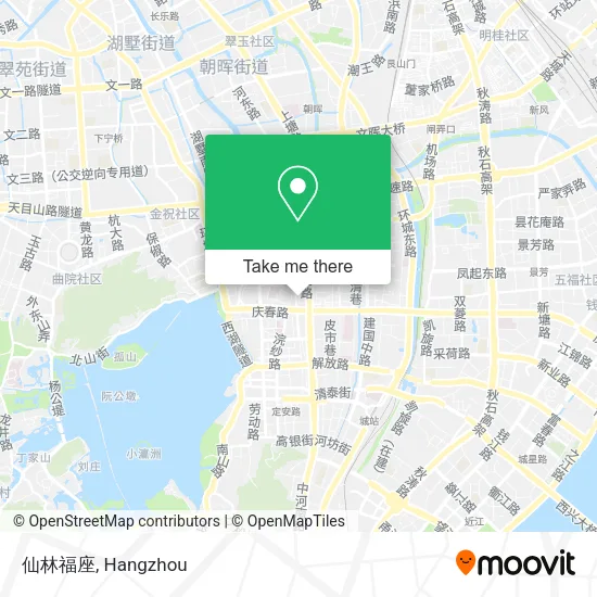 仙林福座 map