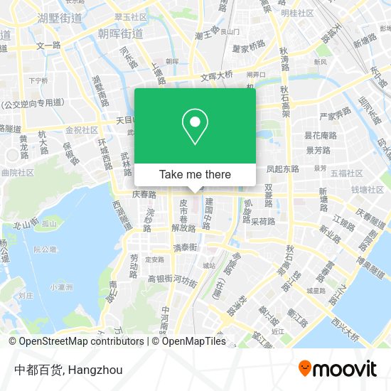 中都百货 map