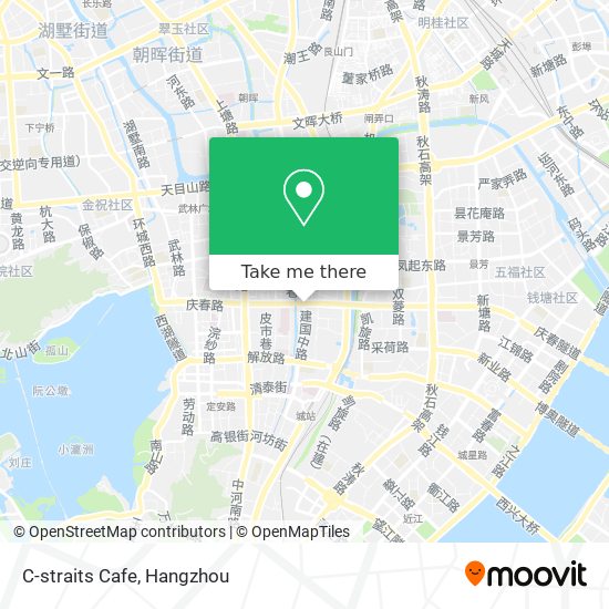 C-straits Cafe map