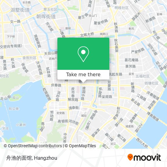 舟渔的面馆 map