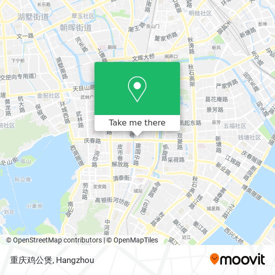 重庆鸡公煲 map