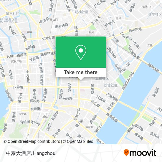 中豪大酒店 map