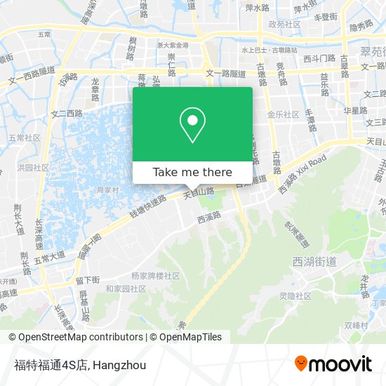 福特福通4S店 map