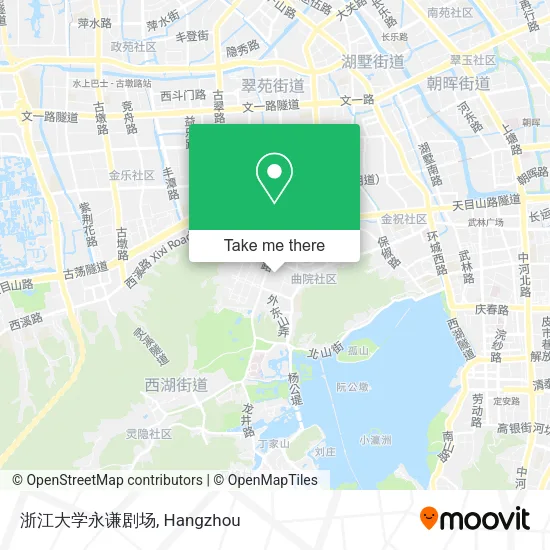 浙江大学永谦剧场 map