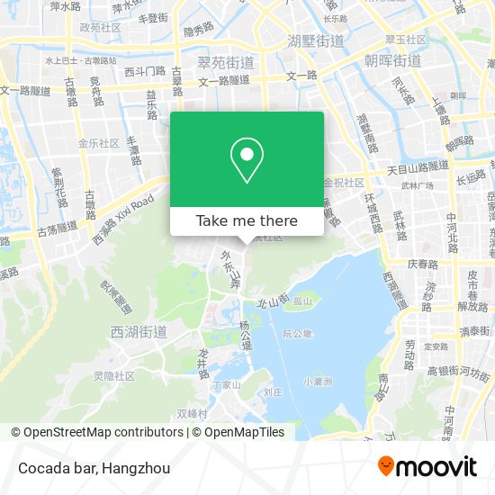 Cocada bar map