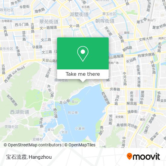 宝石流霞 map