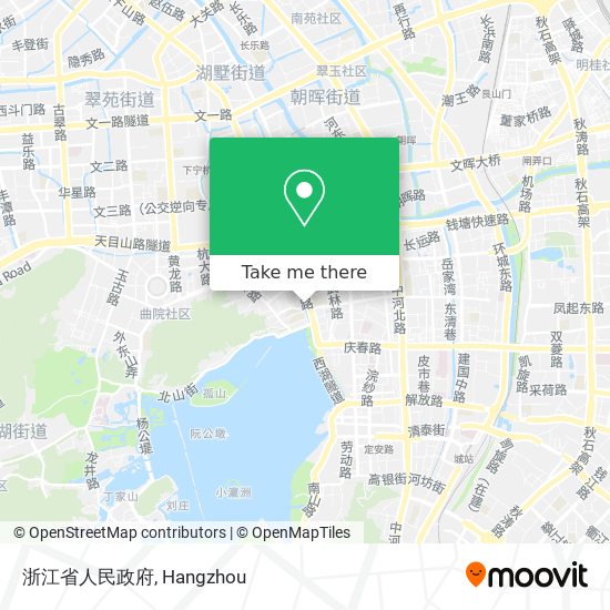 浙江省人民政府 map