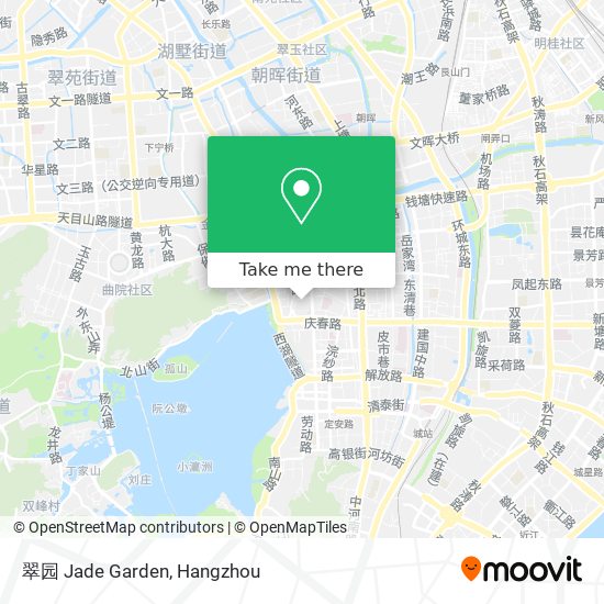 翠园 Jade Garden map