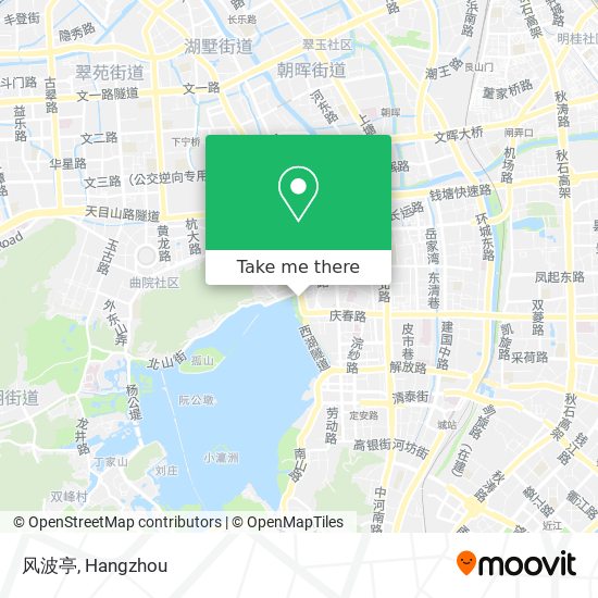 风波亭 map