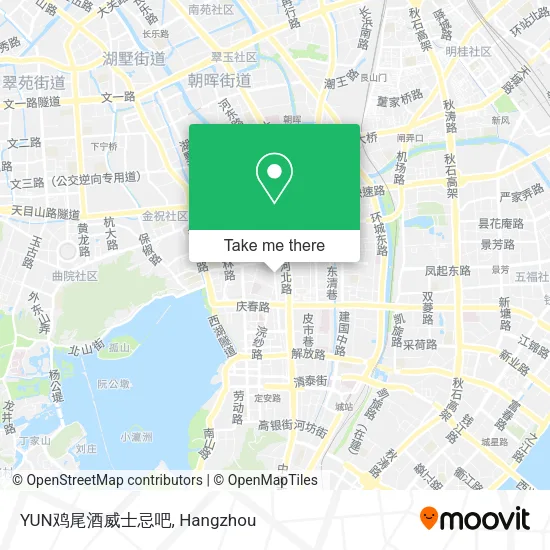 YUN鸡尾酒威士忌吧 map
