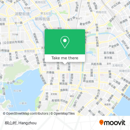 桐山村 map