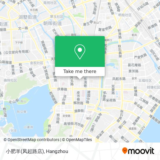 小肥羊(凤起路店) map