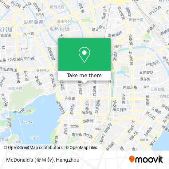 McDonald's (麦当劳) map