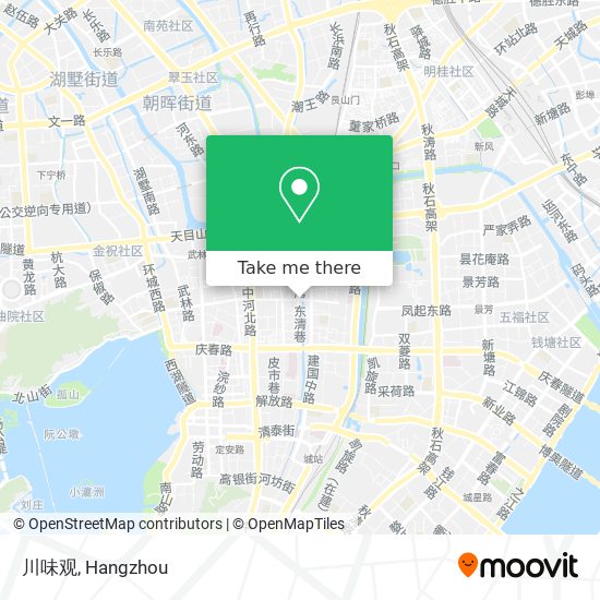 川味观 map