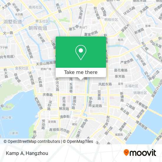 Kamp A map