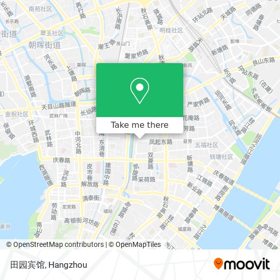 田园宾馆 map