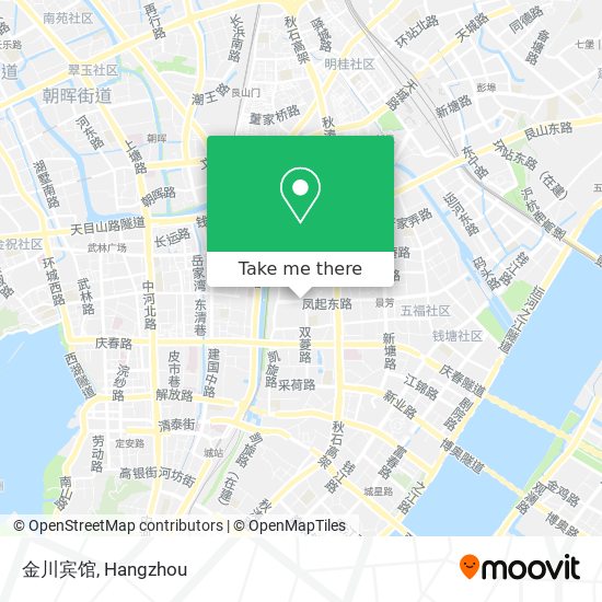 金川宾馆 map