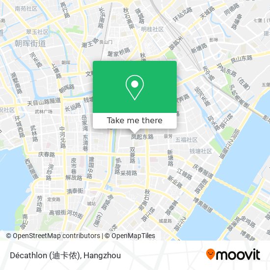 Décathlon (迪卡侬) map