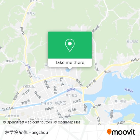 林学院东湖 map