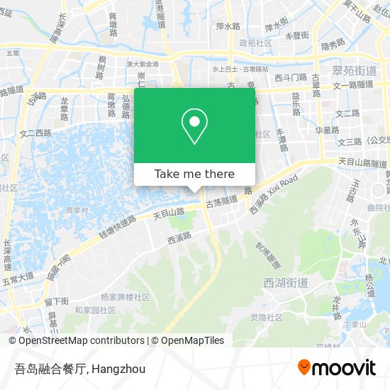 吾岛融合餐厅 map