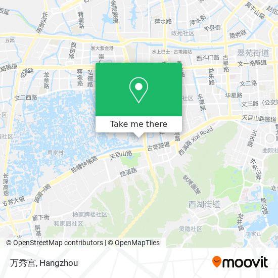 万秀宫 map