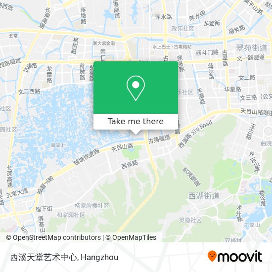 西溪天堂艺术中心 map