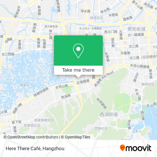 Here There Café map
