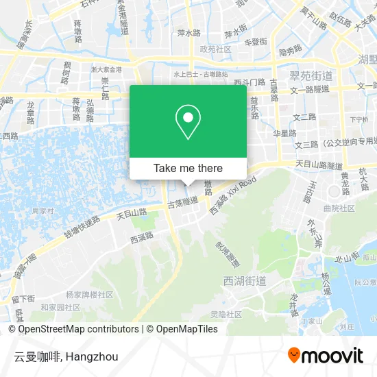 云曼咖啡 map