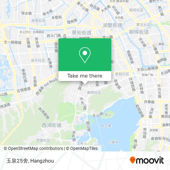 玉泉25舍 map