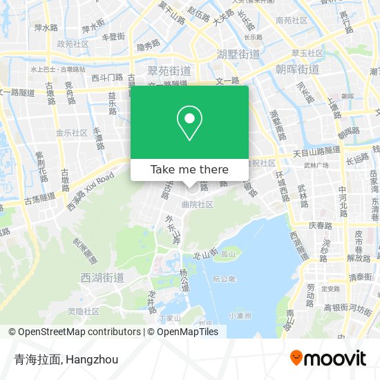 青海拉面 map
