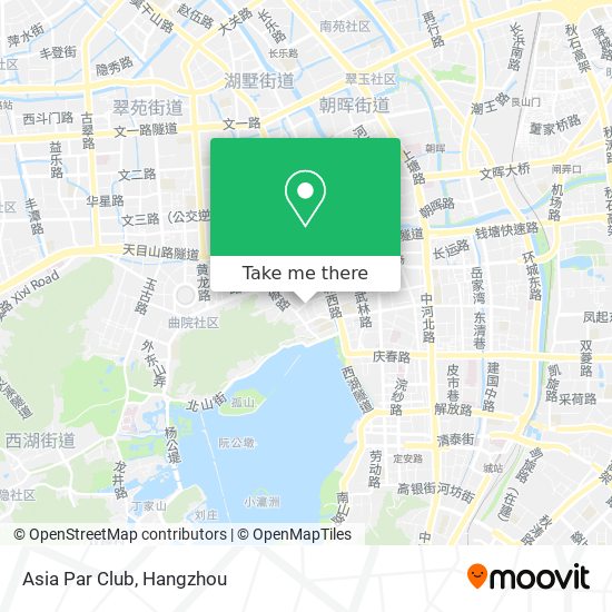 Asia Par Club map