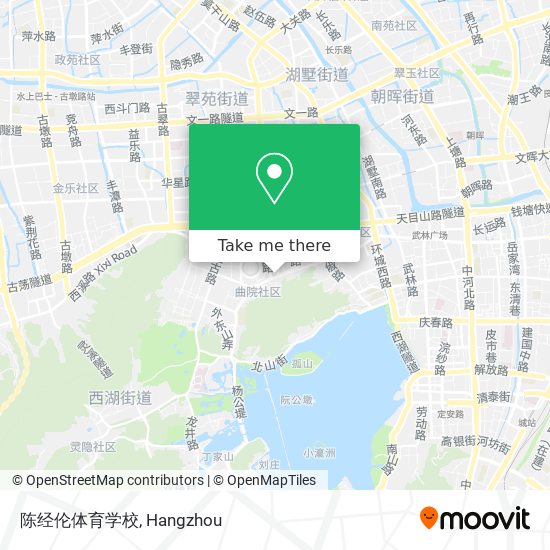 陈经伦体育学校 map