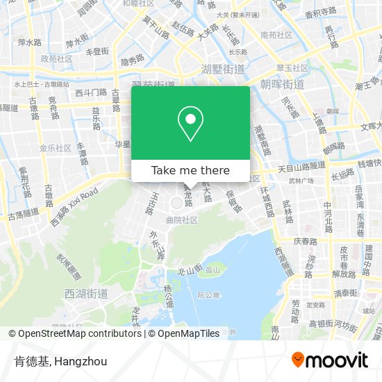 肯德基 map