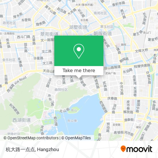 杭大路一点点 map