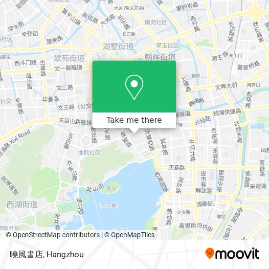 曉風書店 map