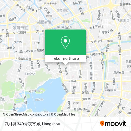 武林路349号夜宵摊 map