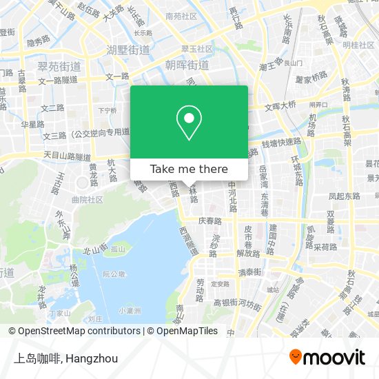 上岛咖啡 map